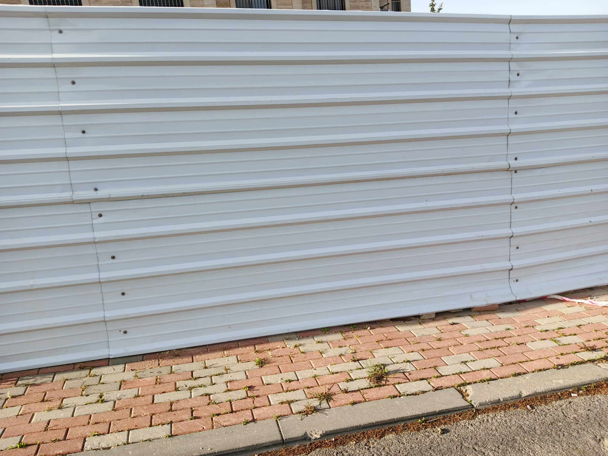 גדר איסכורית לאתרי בנייה - אלפא גידור