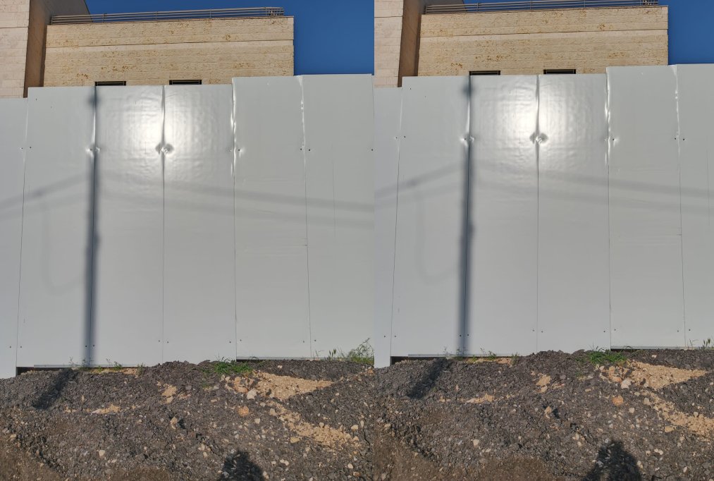 גדר פנל מבודד לאתרי בנייה - אלפא גידור